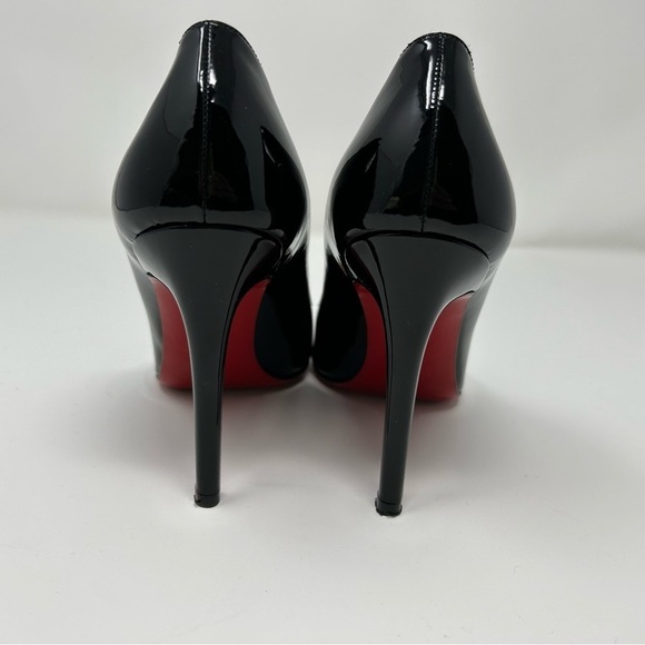 Christian Louboutin Black Patent Pigalle 100 - Picture 2 of 11